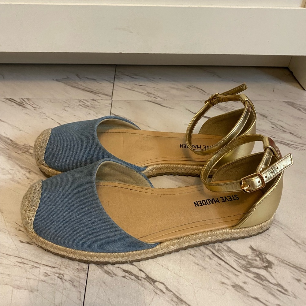 Steve Madden Denim Espadrilles